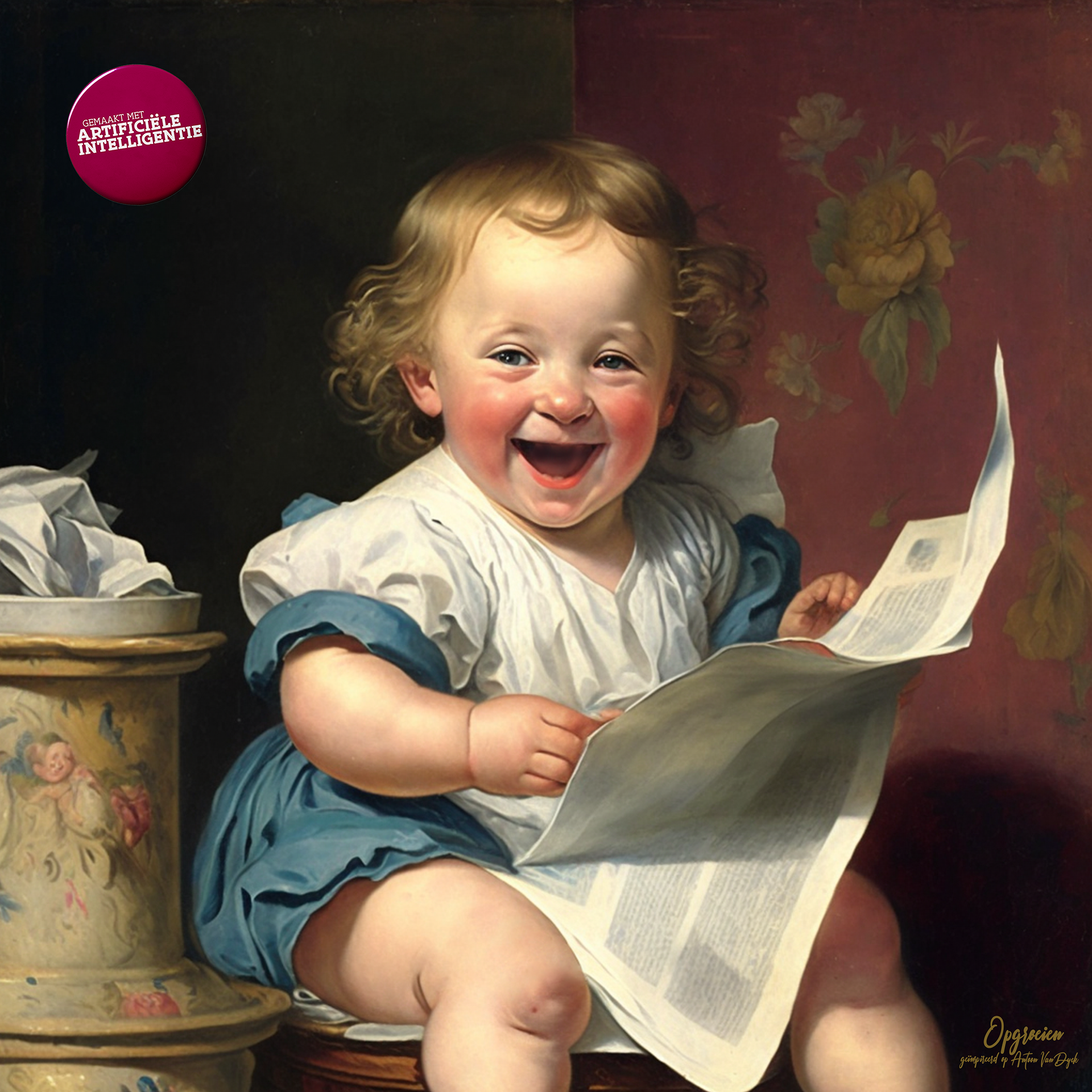 Schilderijen oude Belgische meesters bieden steun voor zindelijkheid