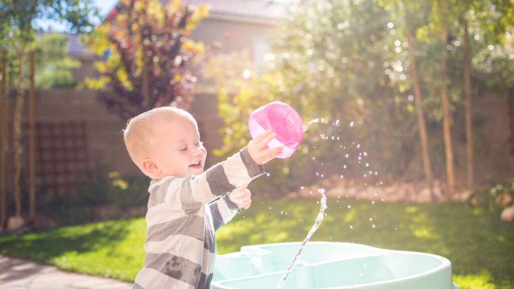 Zindelijkheidstraining in de zomer